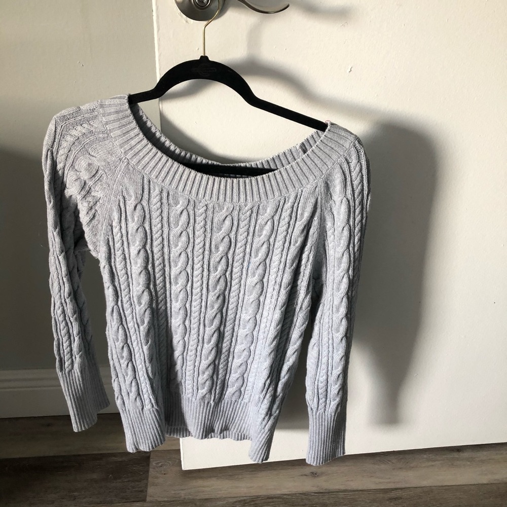 Grey Sweater top